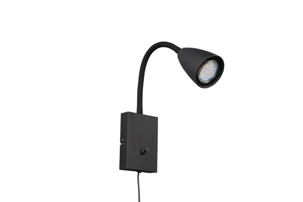 Lampe de lecture flexible Wanda Noir