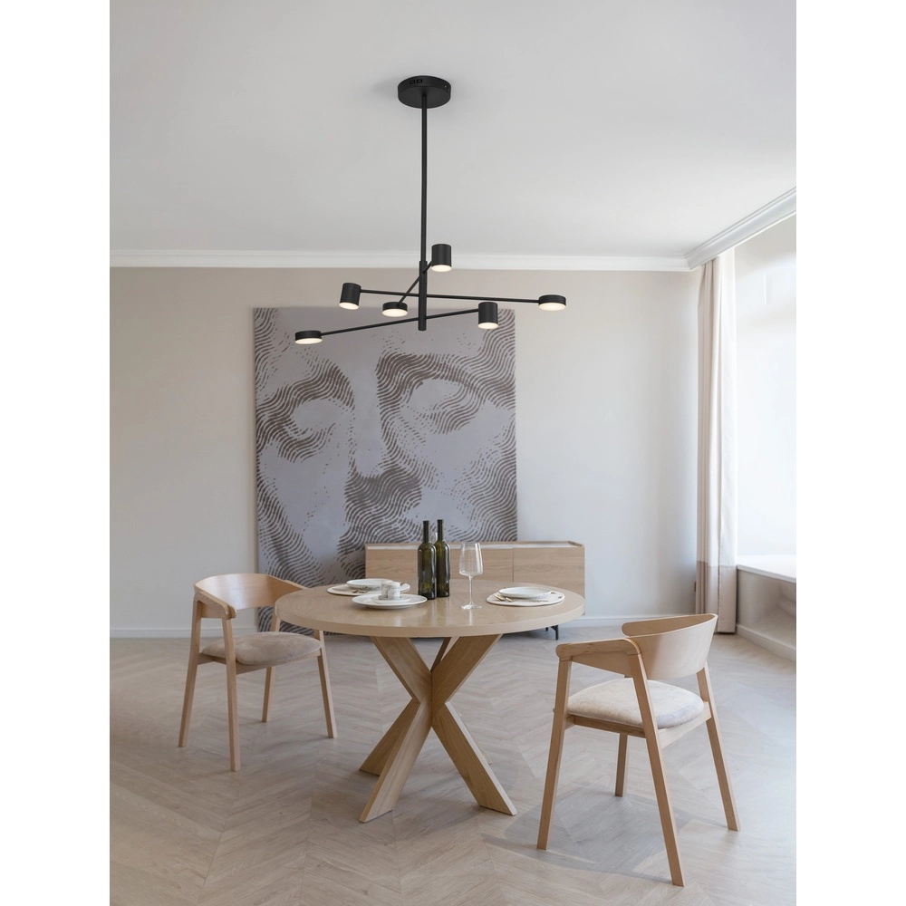 Suspension noire Nordik Conception en S Lyora 5212017440686