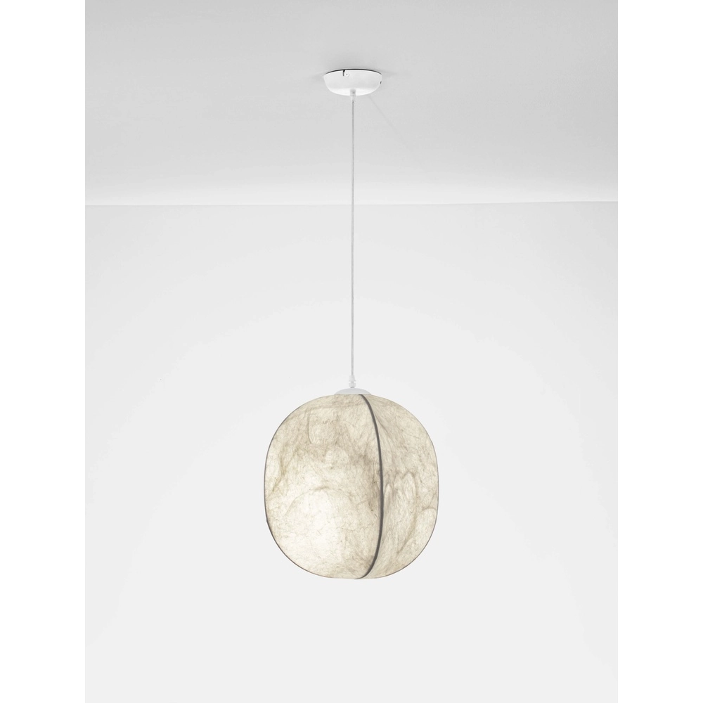Suspension blanche Pierida Ø 42cm