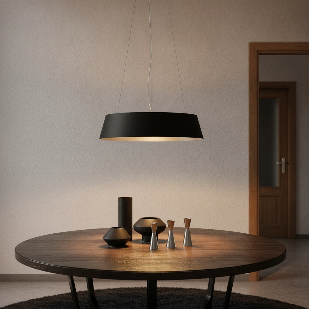 Suspension Alba noir Ø 54cm