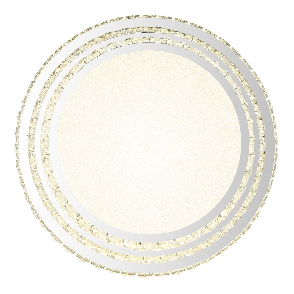 Lampe de plafond Klara Ø 50cm chromé Globo 9007371459087