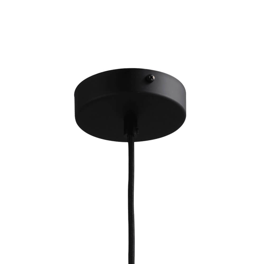 Lampe suspendue Ø 15cm Bella 2 Laiton antique avec verre fumé Masterlight 8718121334073