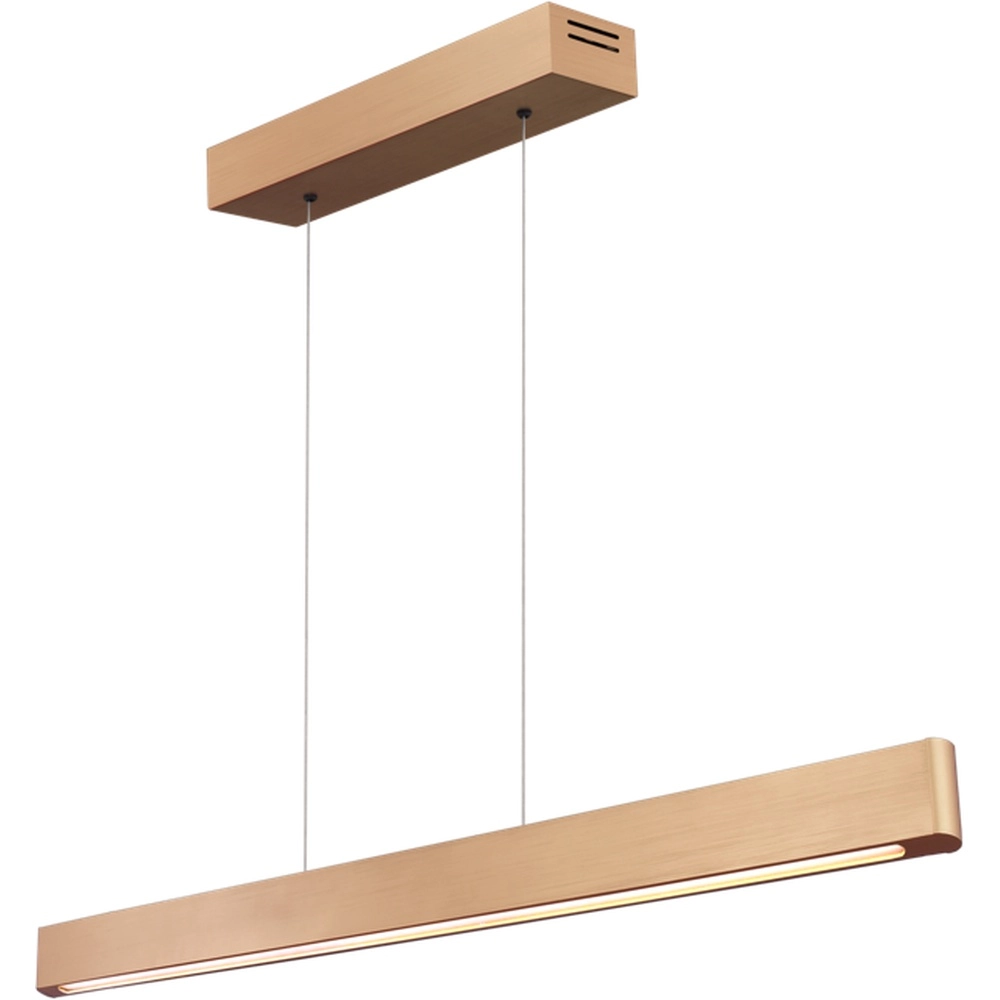 Suspension design Atina 100cm bronze cuivré
