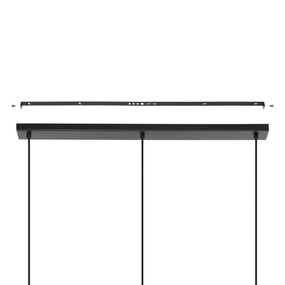 Lampe suspendue en bois Hykeham 3 lumières Eglo 9002759438531