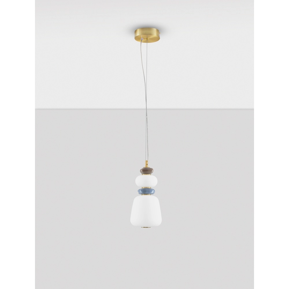 Suspension Palo Or avec blanc Lyora 5212017483768