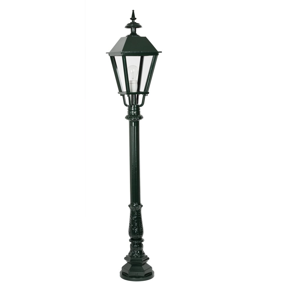 Lampadaire Jardin Wells lanterne - noir