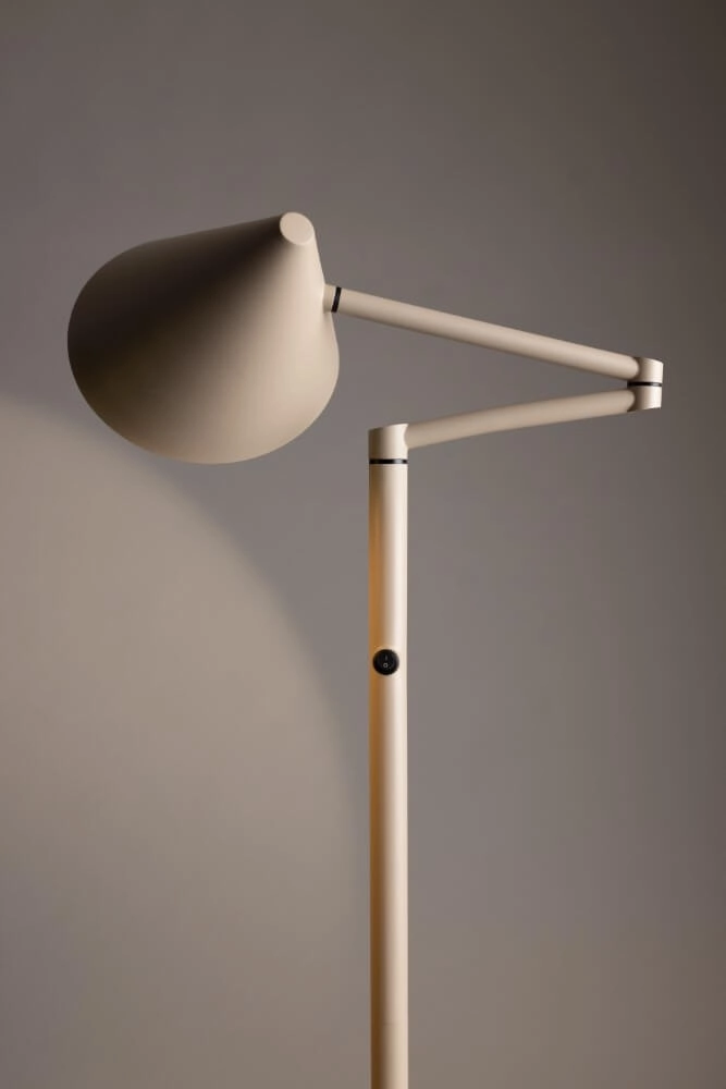 Lampadaire Marvis design couleur sable ETH 8720195307051