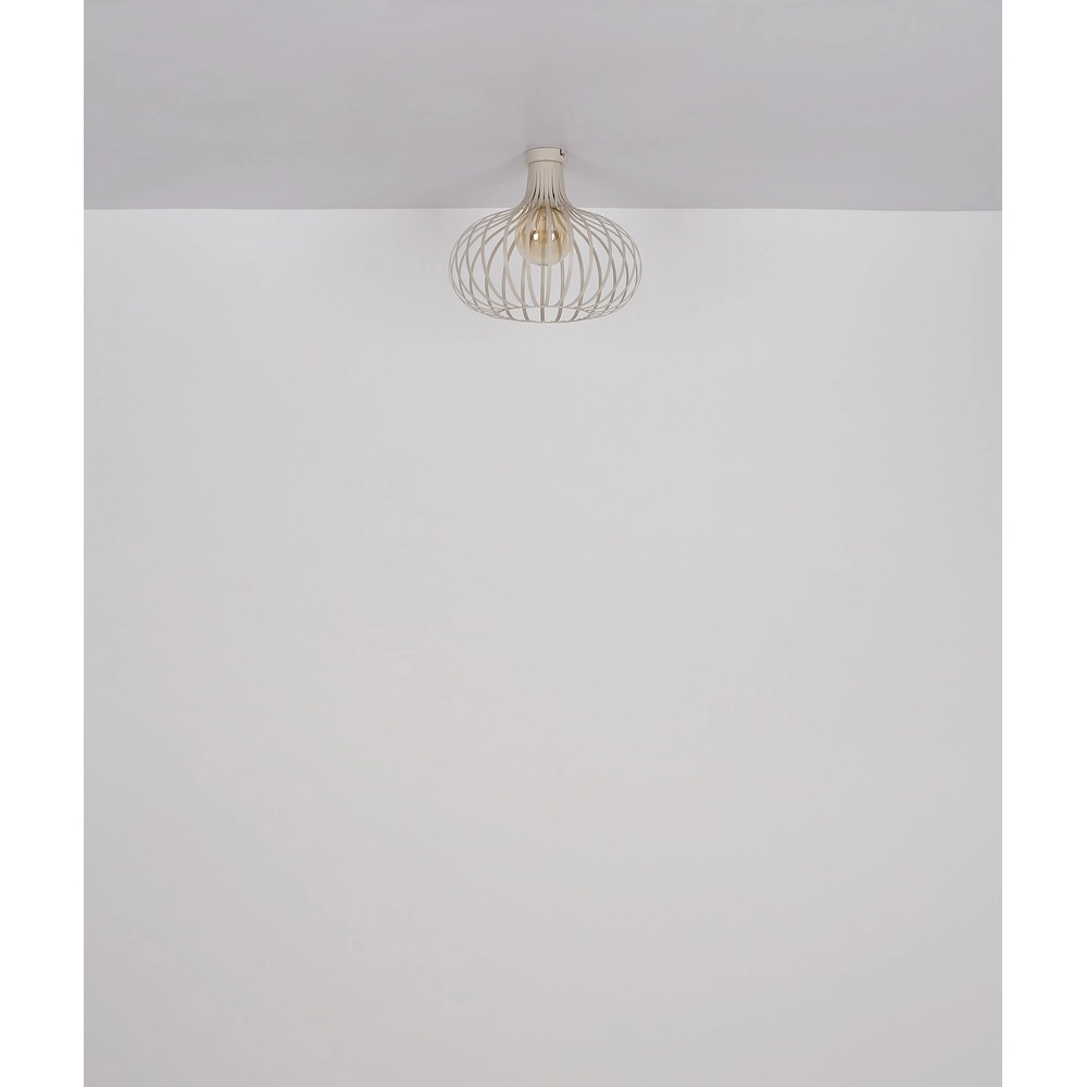 Lampe de plafond Mateo brun sable Globo 9007371516889