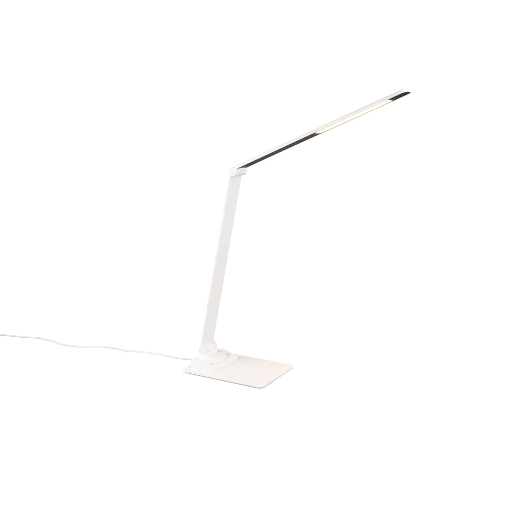 Lampe de bureau Travis Design Blanc Trio 4017807600193