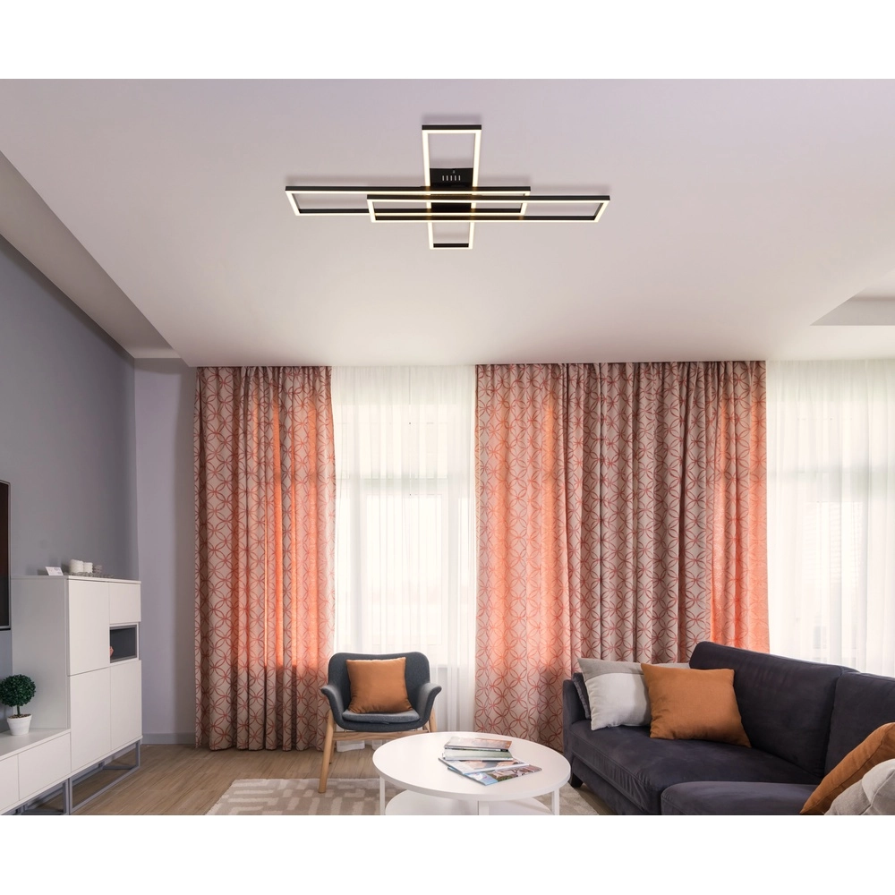 Lampe de plafond Tatjana Noir Globo 9007371569311
