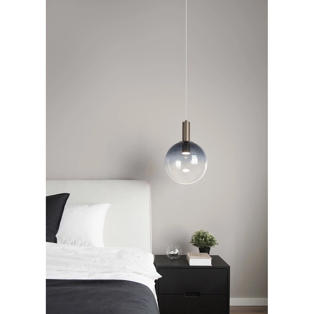 Suspension design Ombre verre fumé Searchlight 5053423297842