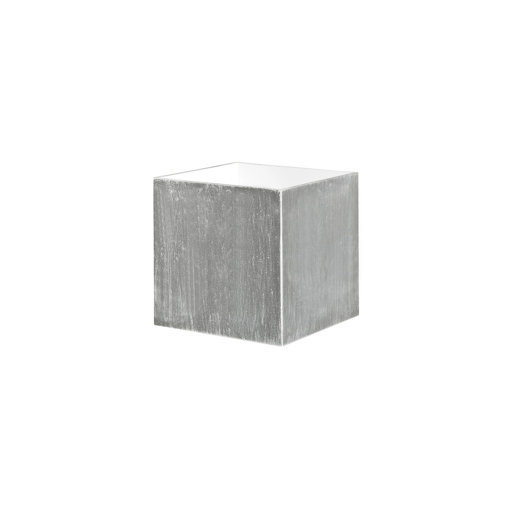 Spot mural Square gris 10cm