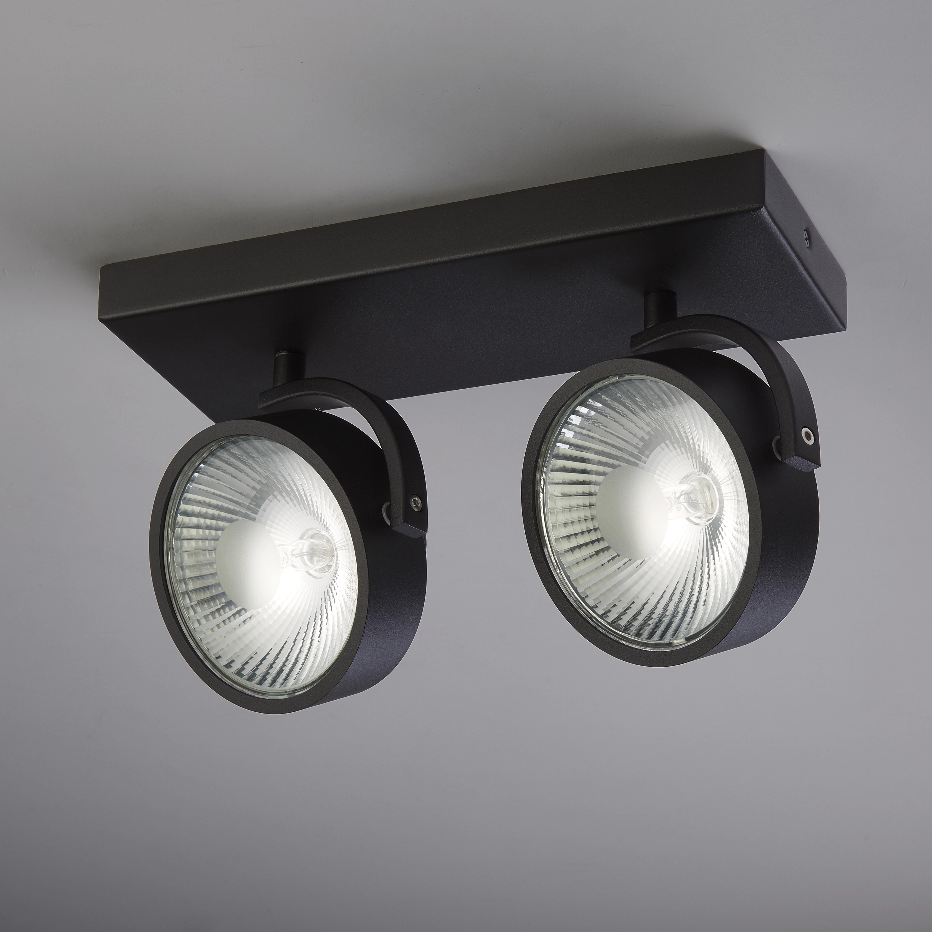 Emplacement monté en surface Jupiter 2-noir clair Lyora 5053423275796