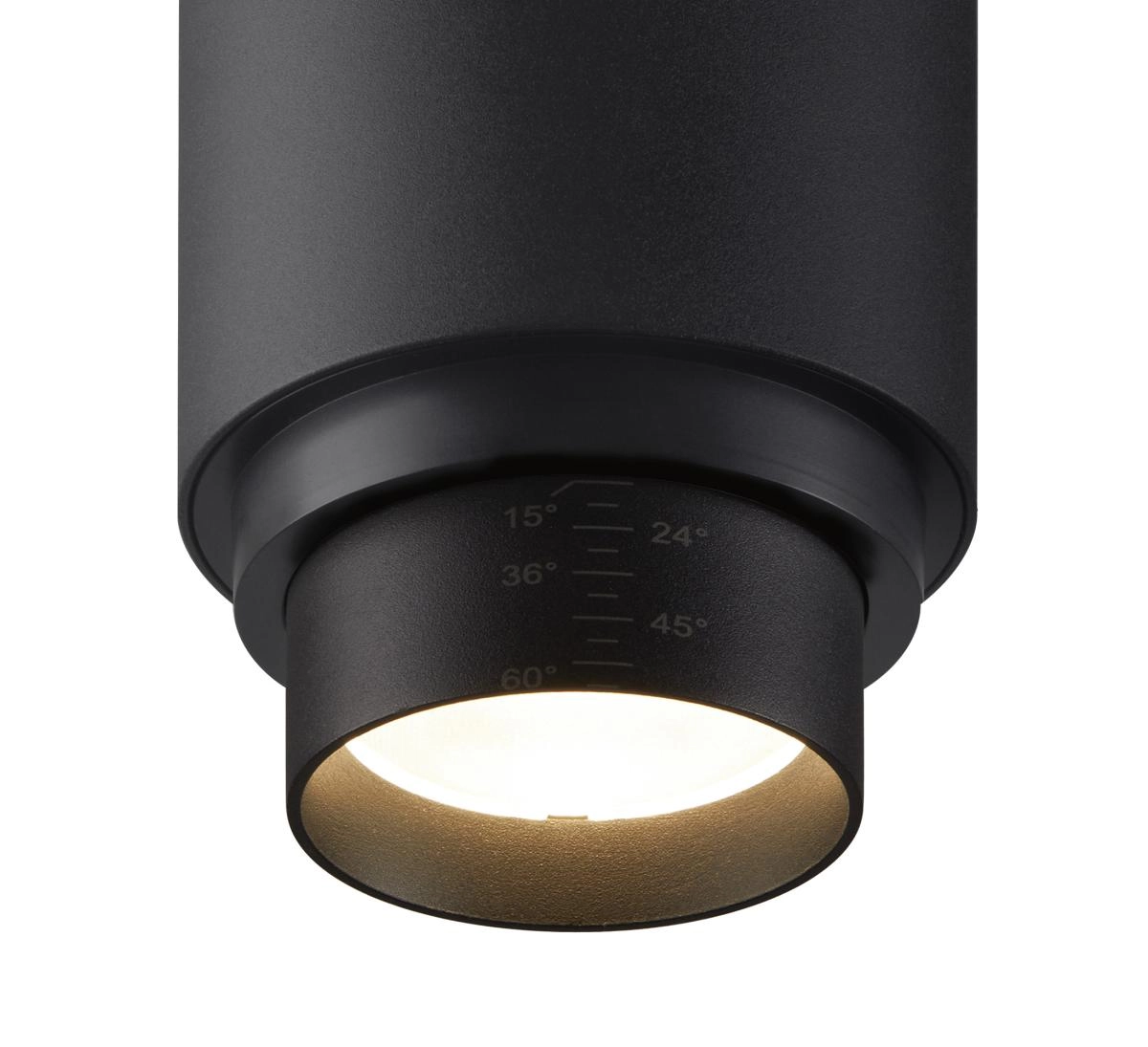 Railspot 3-phasé Numinos Zoom M noir 3000K - 15 deg SLV 4024163262033