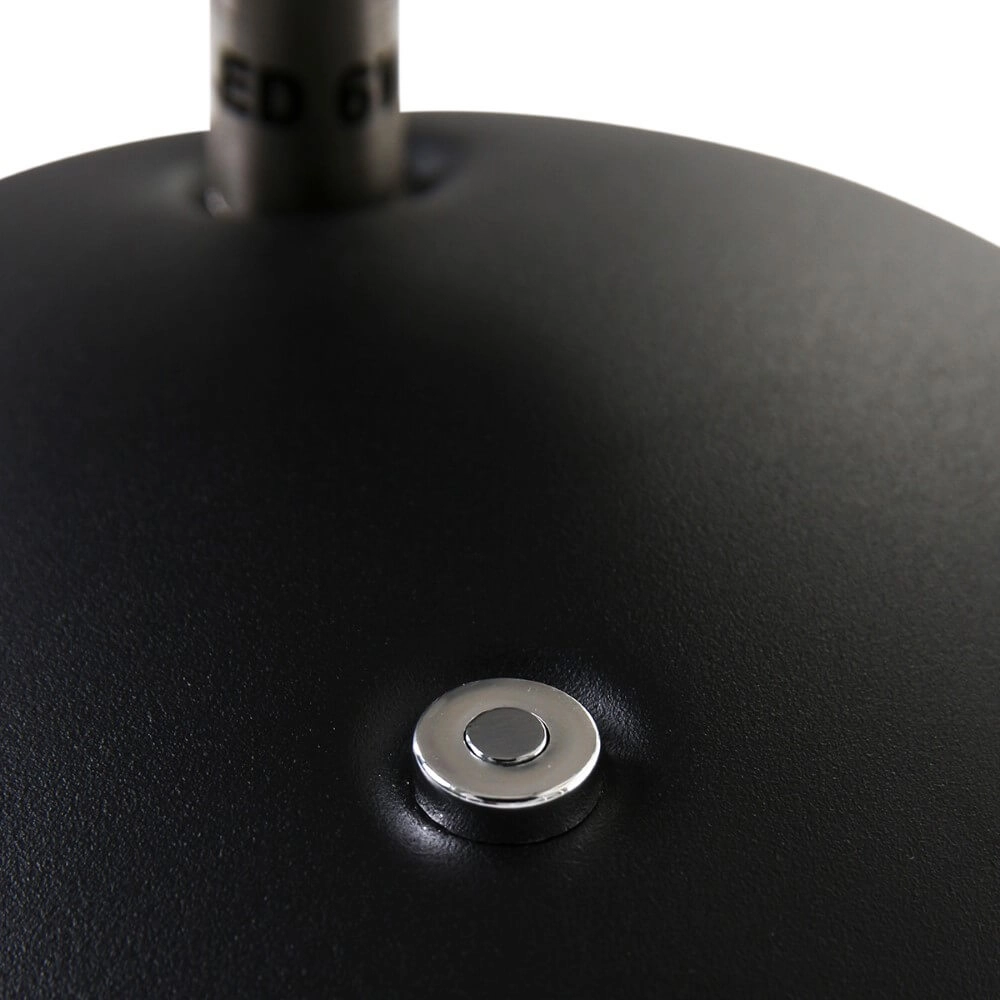 Spot mural LED Zenith 12 cm noir Steinhauer 8712746116342