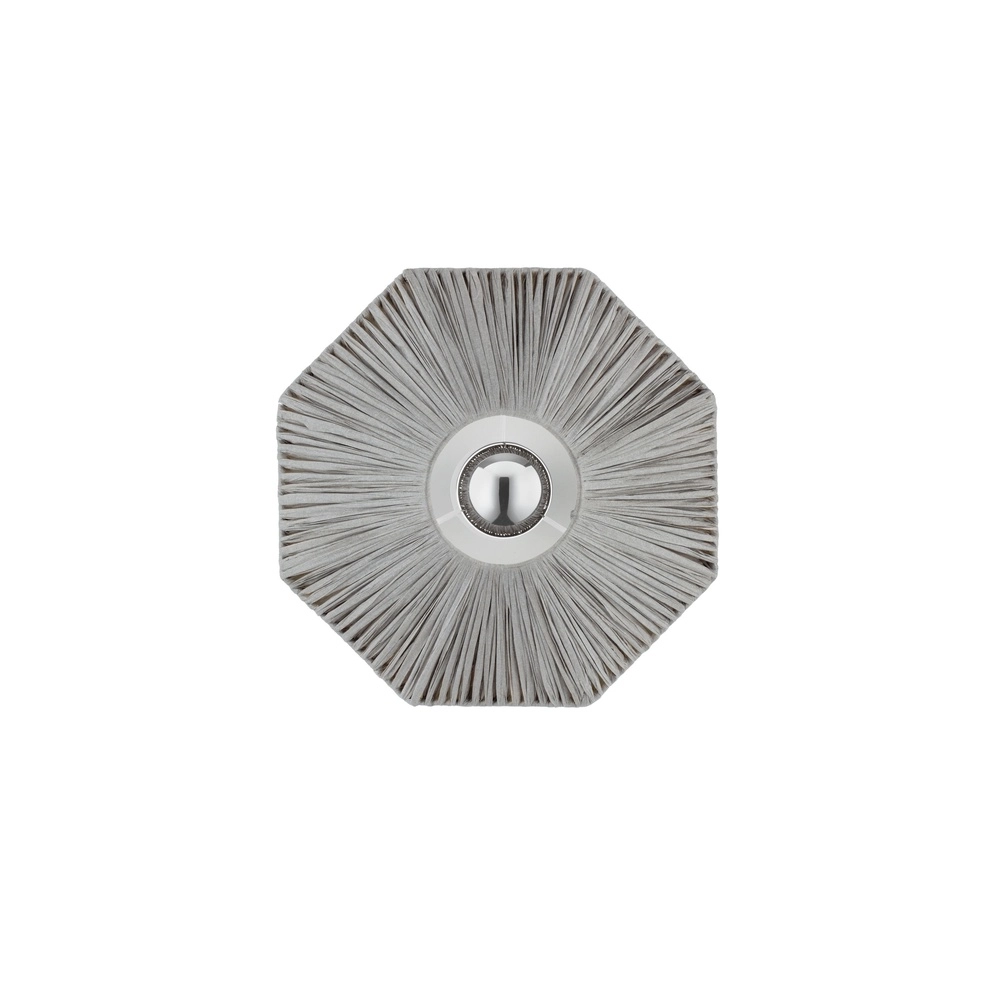 Lampe murale Elvio gris Ø 30cm Lyora 5212017493866