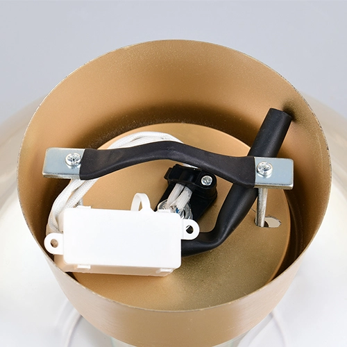 Lampe de plafond Sidera ambre Ø 26cm Trio 4017807697261