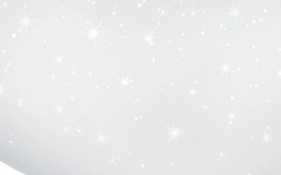 Plafonnier Paolo 37cm blanc effet étoile Trio 4017807507744