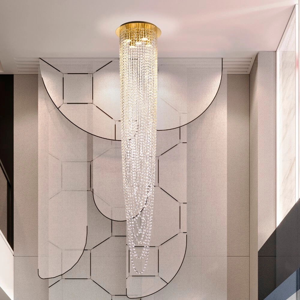 Suspension orientale Swoop 5 lumières Searchlight 5053423271903