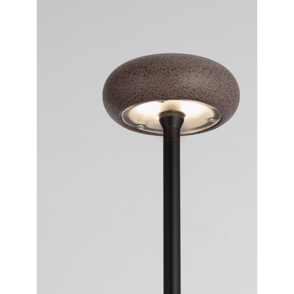 Lampe de jardin Cami Pierre brune de 110 cm Lyora 5212063504523