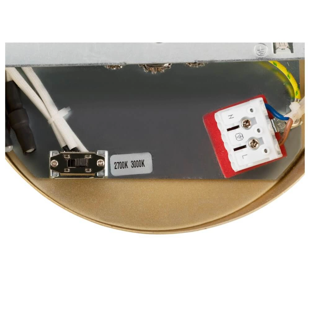Lampe suspendue de bureau One Vertical LED - laiton SLV 4024163291538