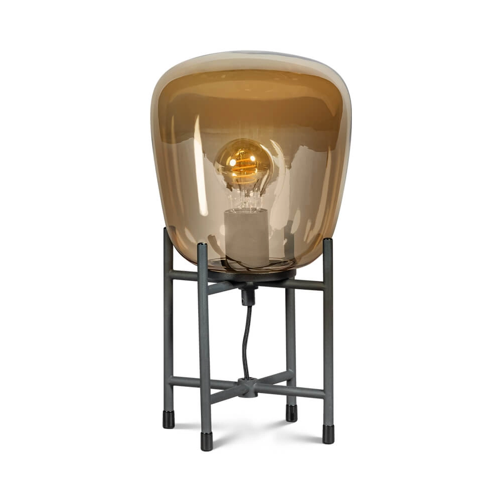 Lampe d'intérieur Benn Gold noir avec de l'or