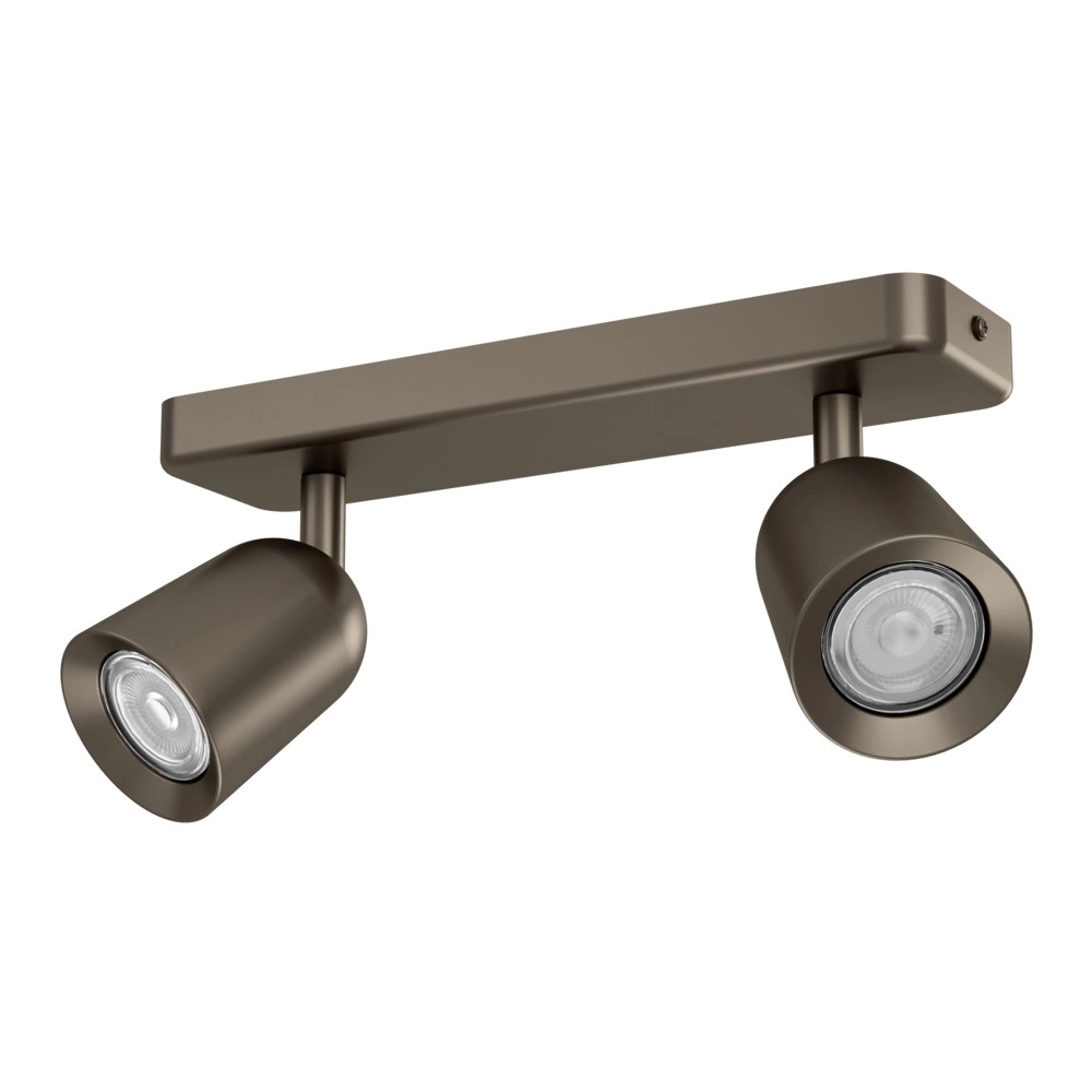 Spot monté en surface Camaldoli Bronze 2 lumières