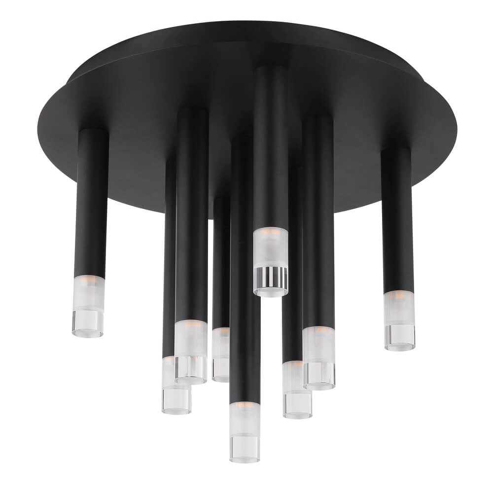 Plafonnier design Ryan 9 lumières noir Globo 9007371484058