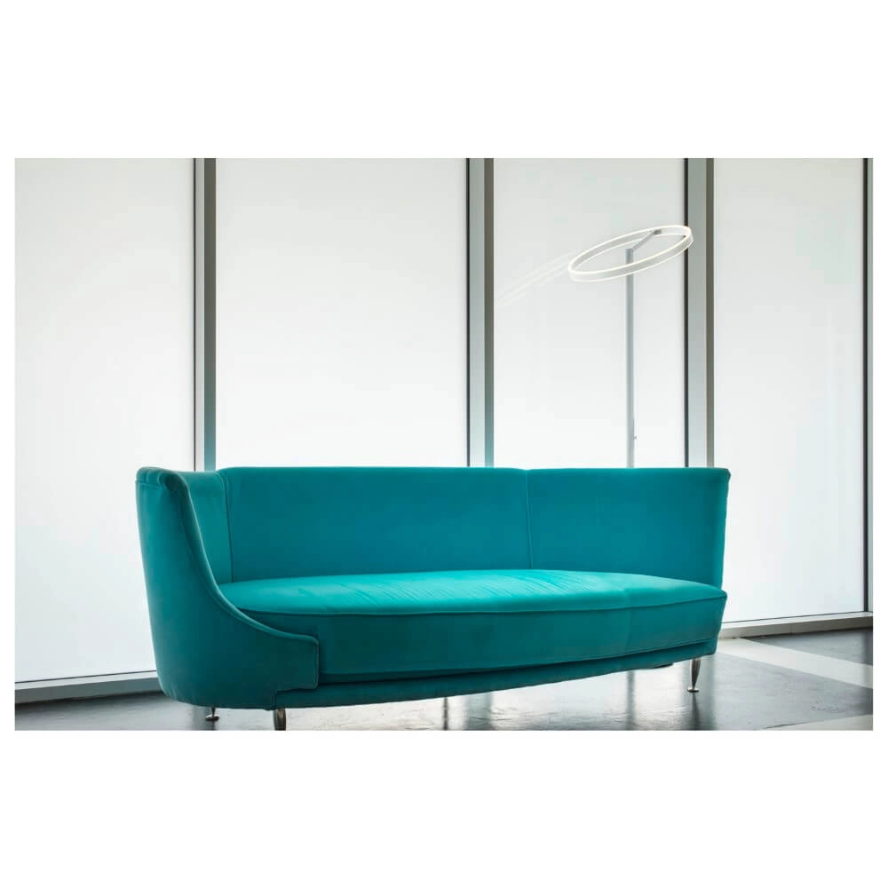 Lampadaire design noir One Straight SLV 4024163265522