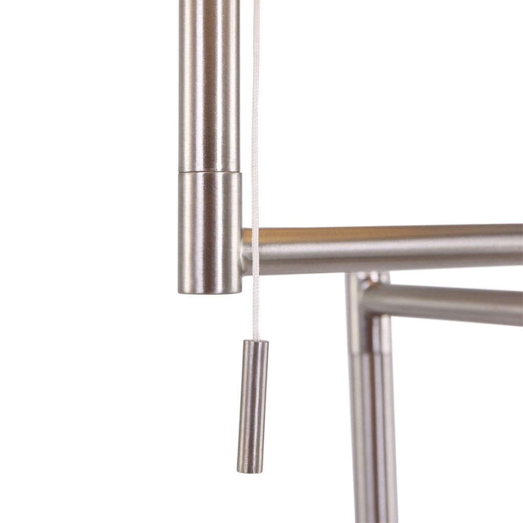 Lampe de pied Bella Gris métallique Steinhauer 8712746165159