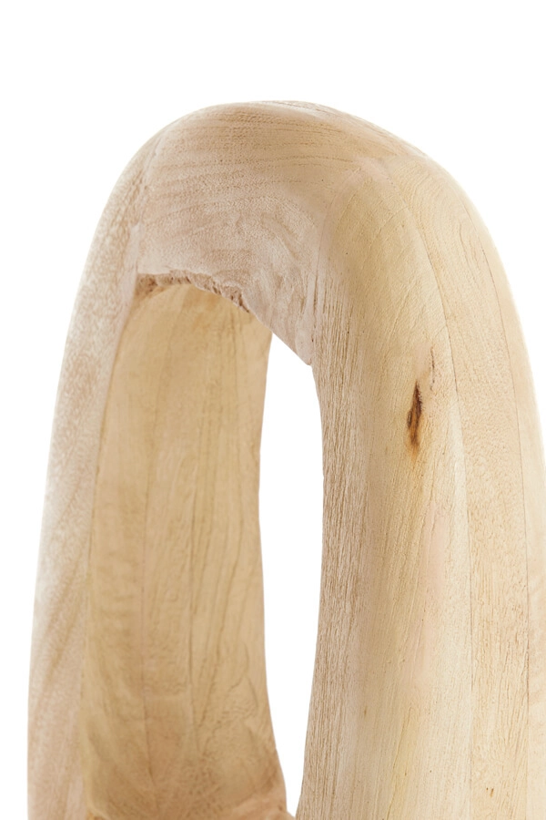 Lampe de table en bois clair Kelafo 33 x 40 cm Light & Living 8717807701109