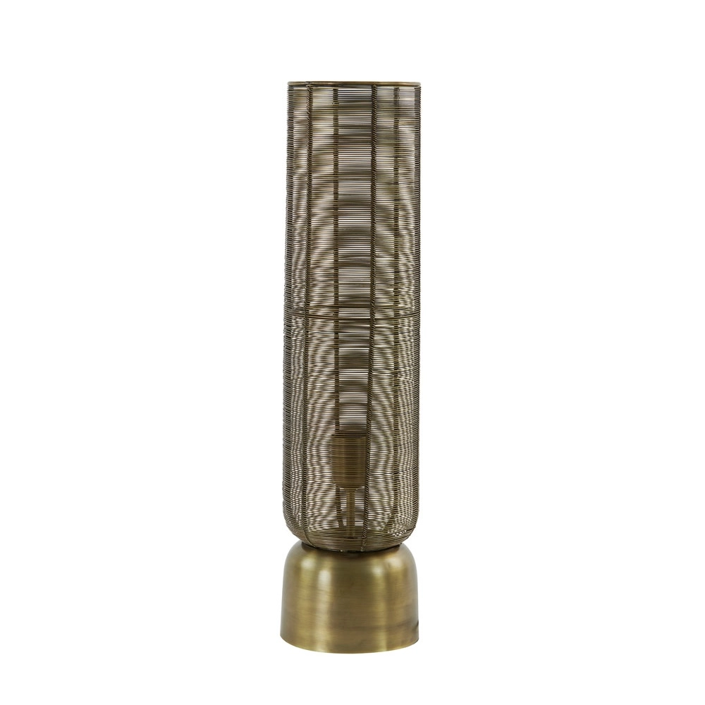 Lampe de table Lezuza Ø bronze 15,5 cm Light & Living 8717807659912