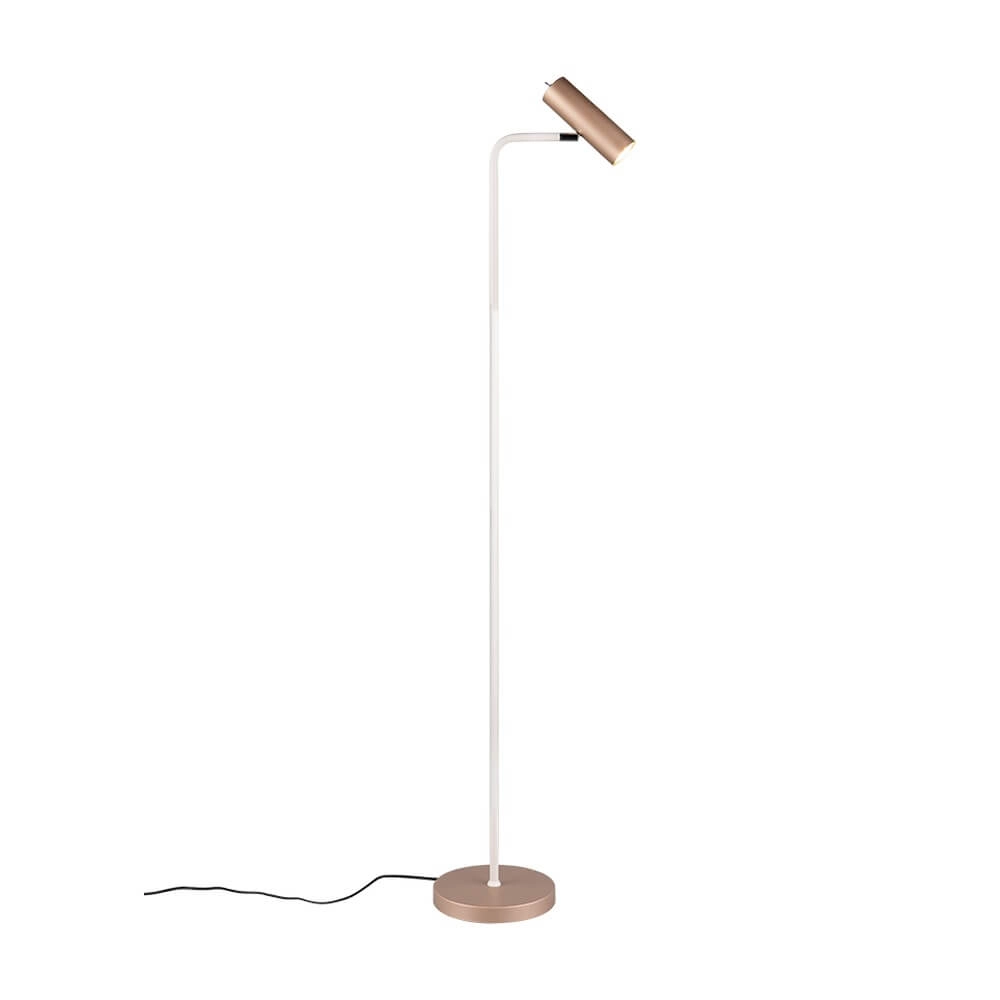 Lampadaire Marley brun café Trio 4017807633993