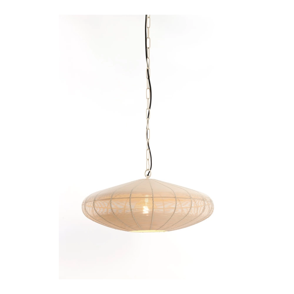 Lampe suspendue Bahoto blanc Ø 51cm Light & Living 8717807705268