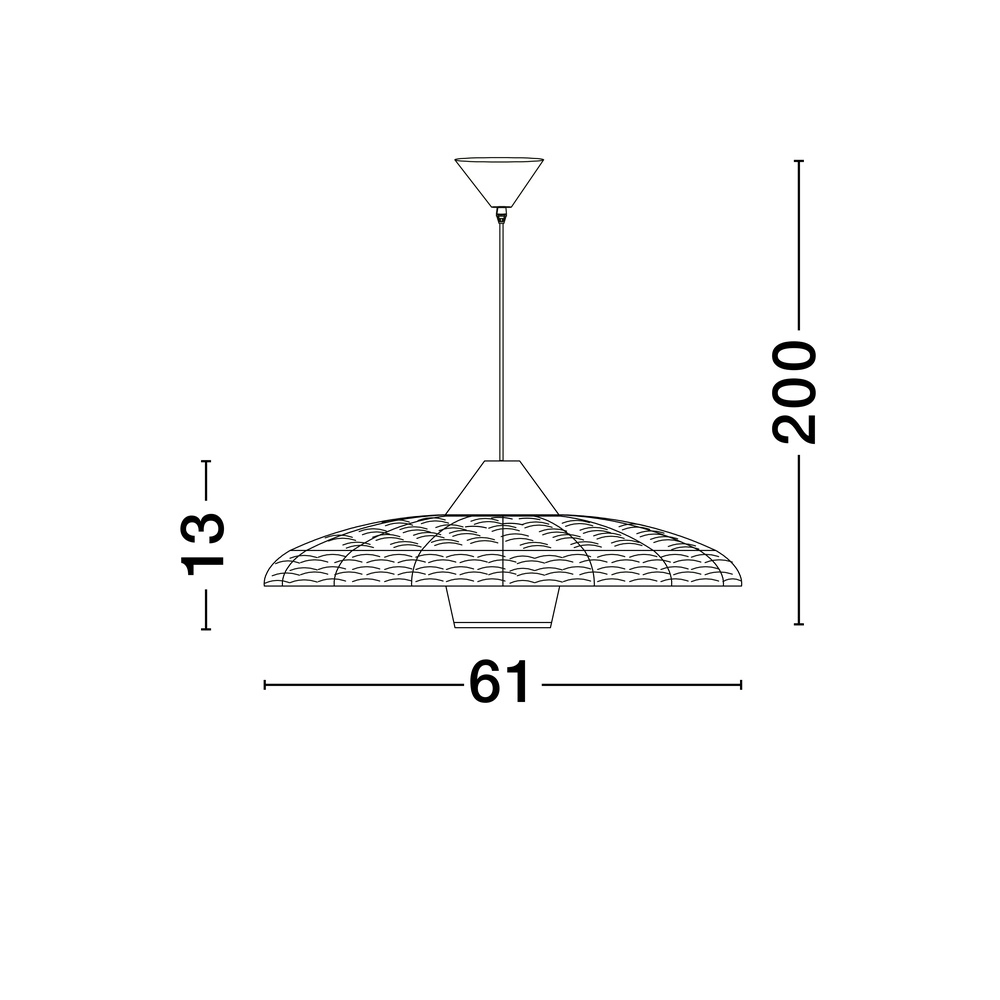 Suspension Capa noir Lyora 5212017452924