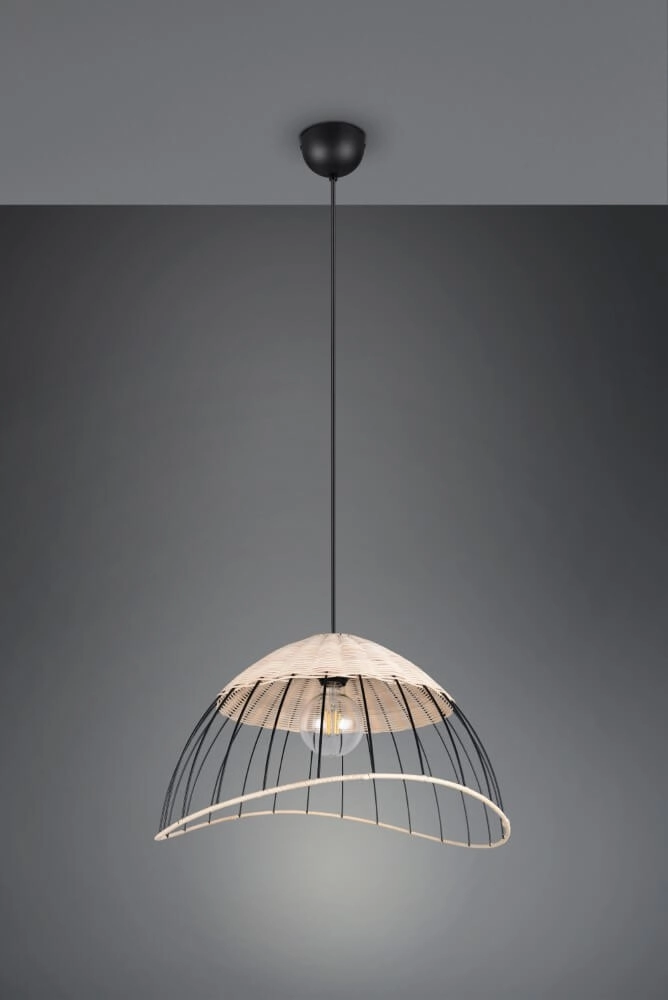 Suspension en rotin Sandrine Ø 48cm Trio 4017807637656