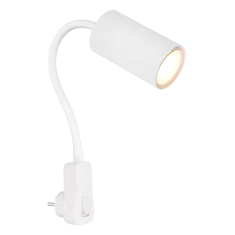 Lampe blanche Robby prise
