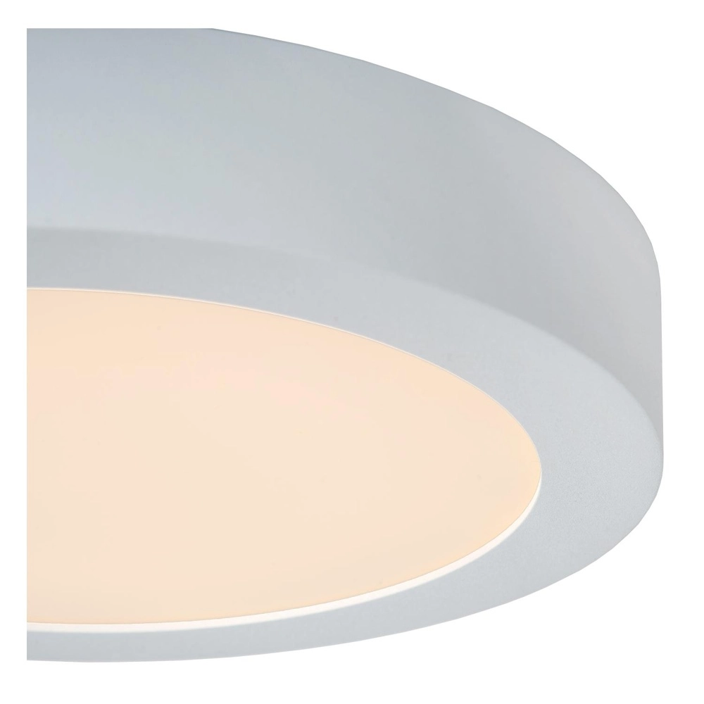 Éclairage de plafond Brice-Led Ø 24cm - IP44 blanc Lucide 5411212281302