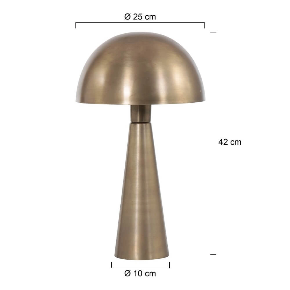 Lampe de table dorée Pimpernel Steinhauer 8712746148398