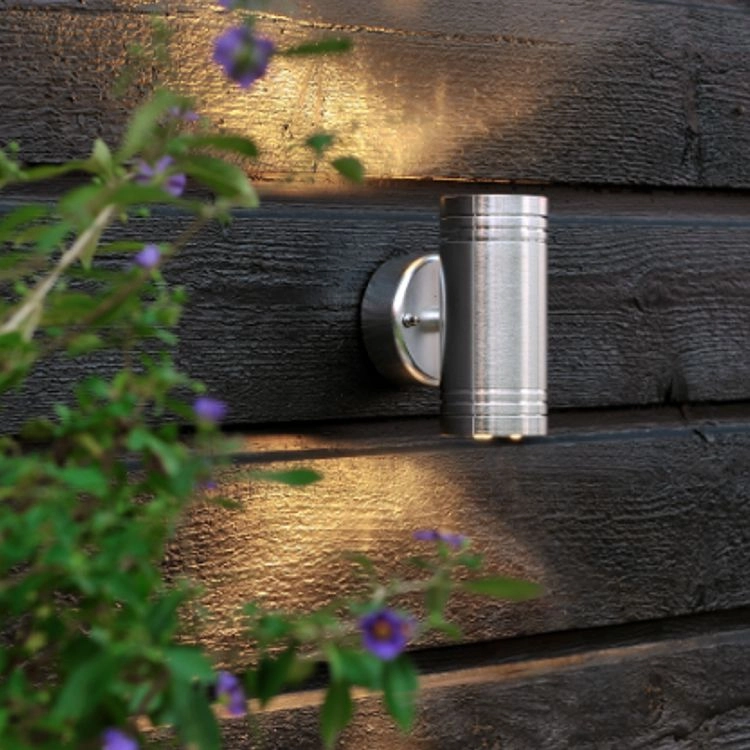 Spot mural LED Monza Up - Down gris métallisé KonstSmide 7318307904314