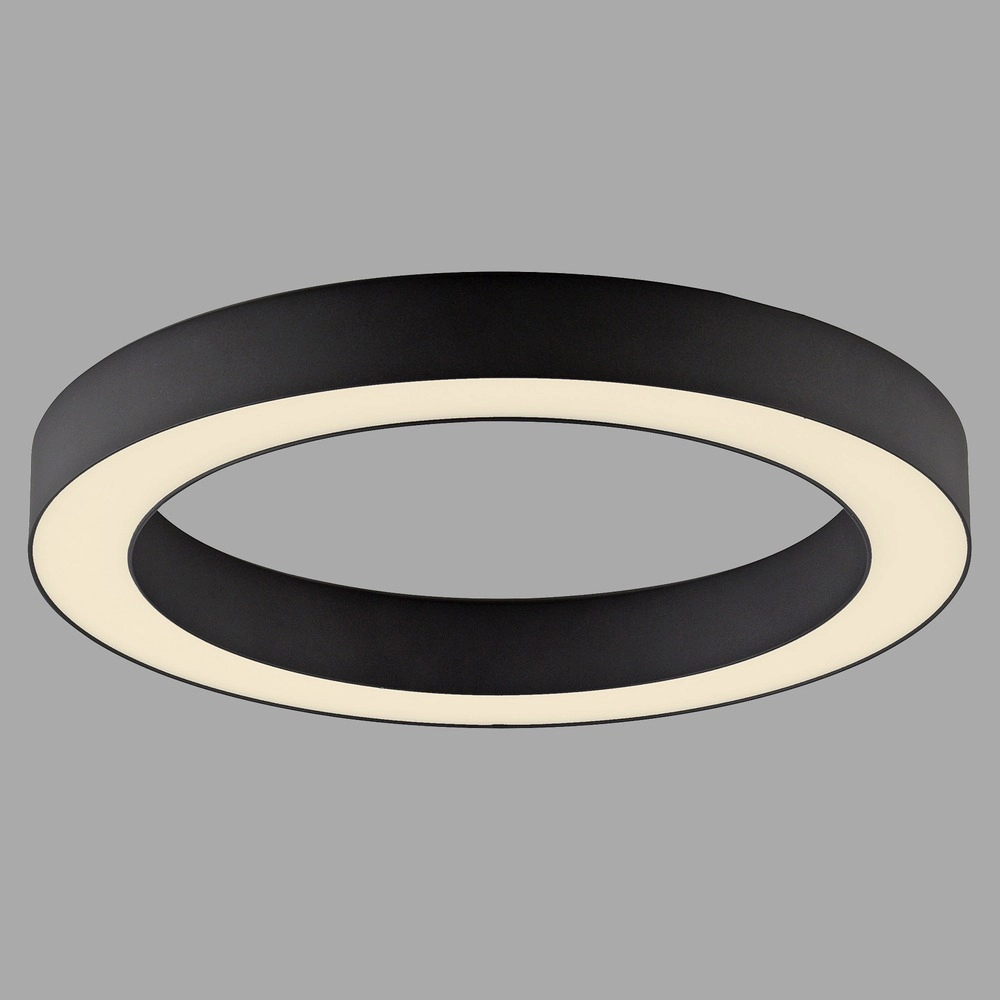 Lampe de plafond LED élégante Pure Lines Round Ø 35cm - graphite