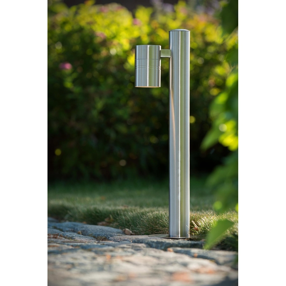 Lampe de jardin Arne-Led Chrome Lucide 5411212143914