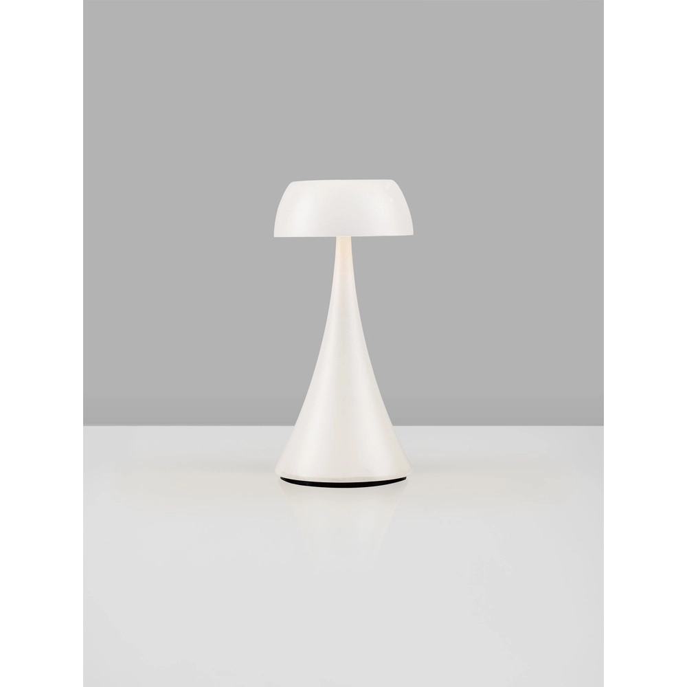 Lampe de table Ycro blanc rechargeable avec USB Lyora 5212017476982