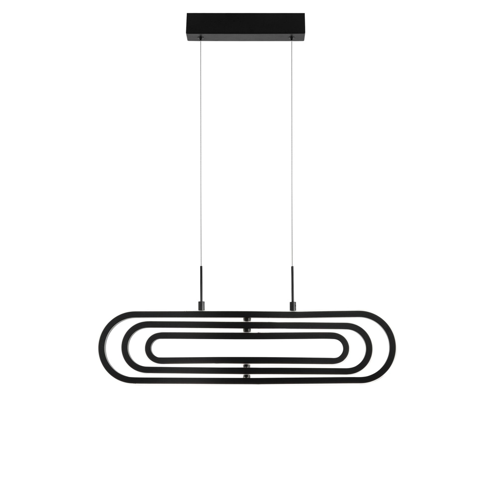 Suspension design Arte Ovale noir Lyora 5212017426000