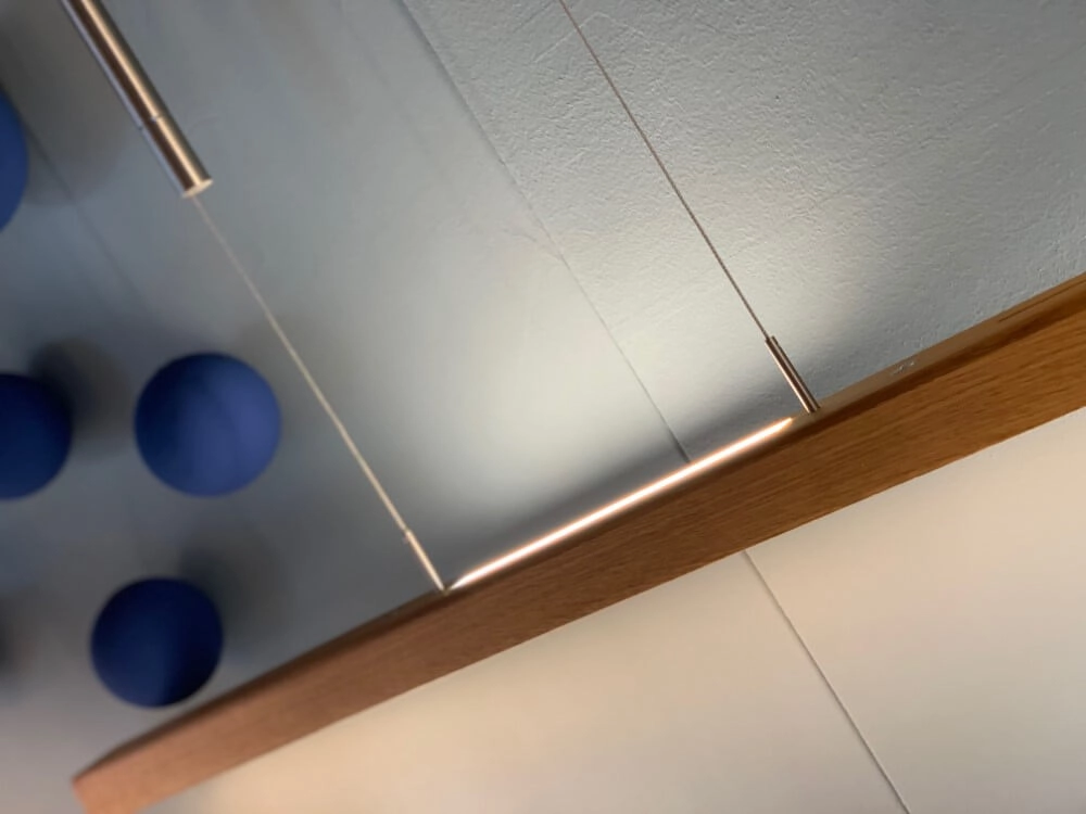 Lampe suspendue de haut en bas Leonora 121 cm - chêne huilé HerzBlut 4021273026265