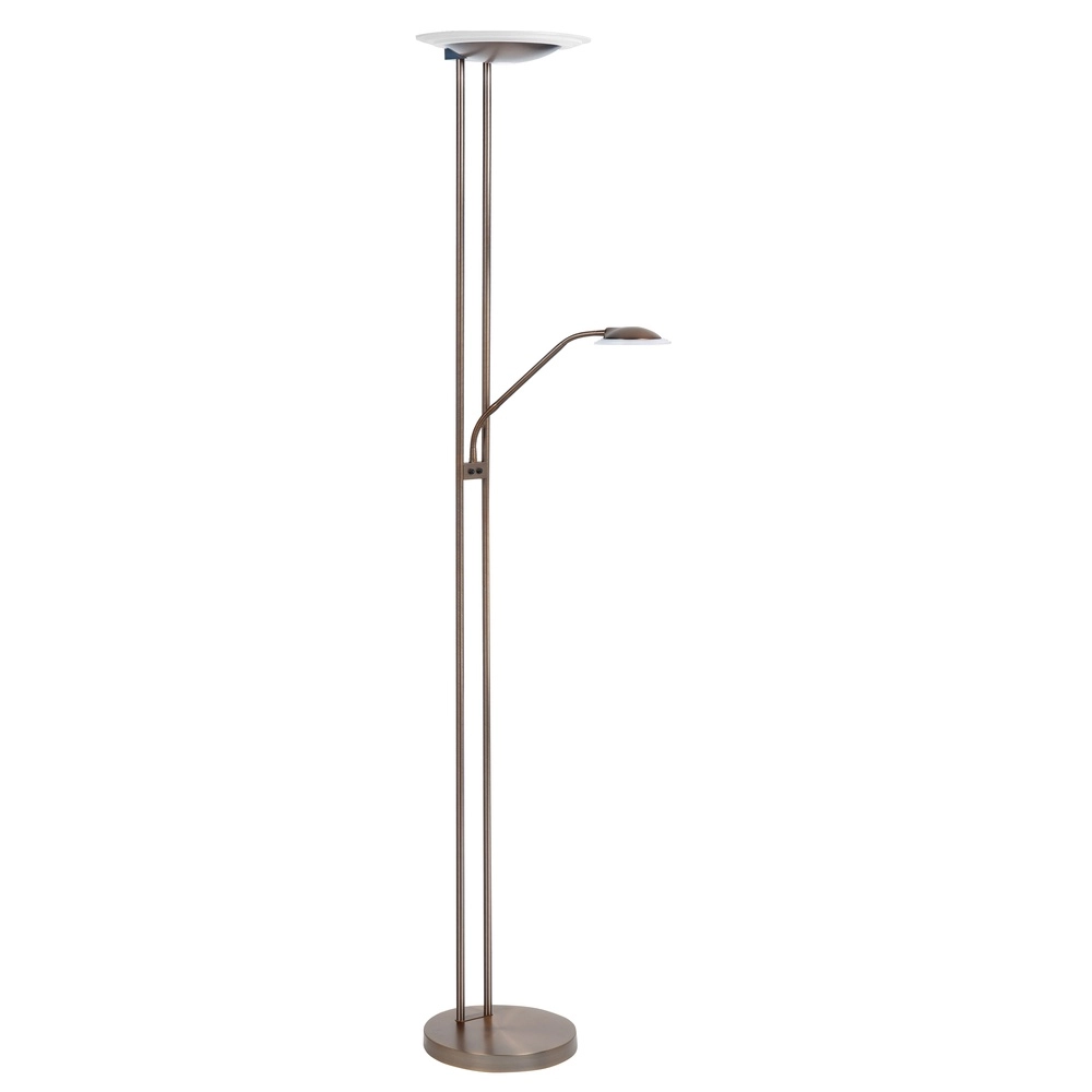 Lampadaire classique Biarritz bronze cuivré Ø 28cm Lampadaire classique Biarritz bronze cuivré Ø 28cm