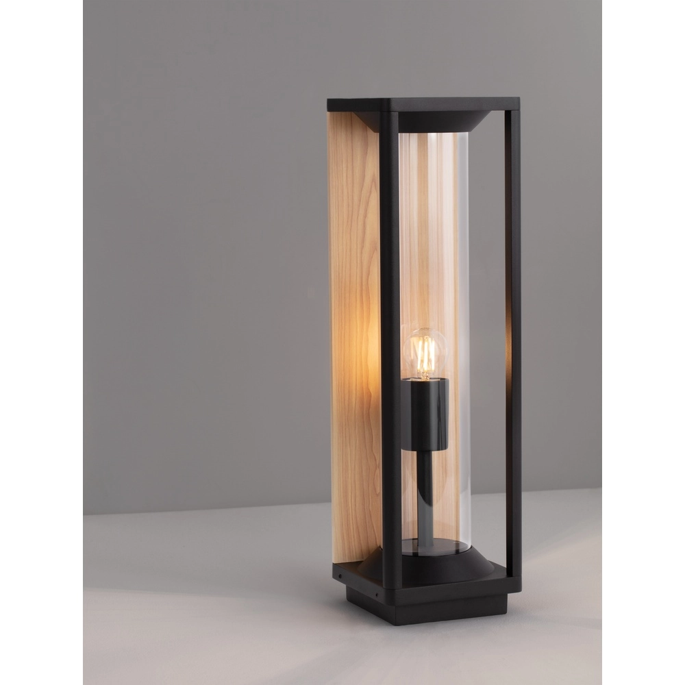 Lampe de jardin Pacific Fond bois 50cm