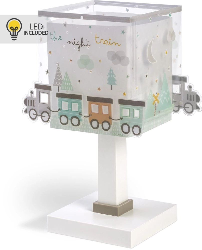 Lampe de table Night Train Gris lueur dans le noir Dalber 8420406002507