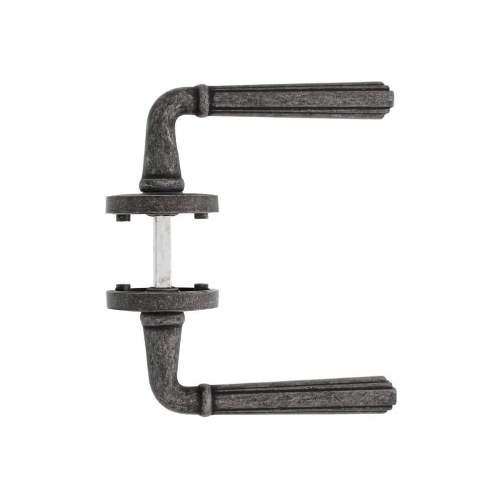 Poignée de porte rurale Bellevue vieux gris Intersteel 8714186392751