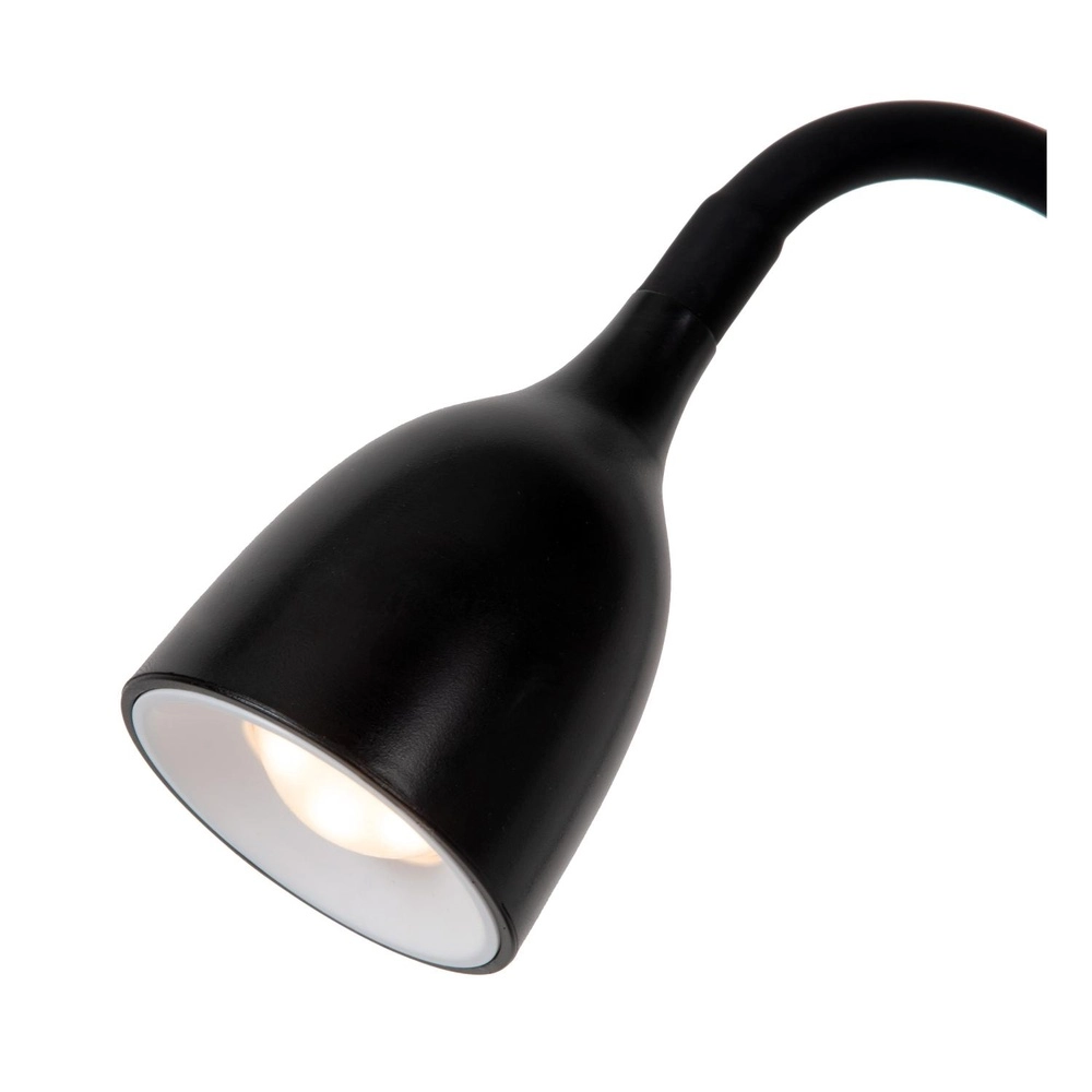 Lampe de bureau noire Milo LED 3,2W Lucide 5411212185891